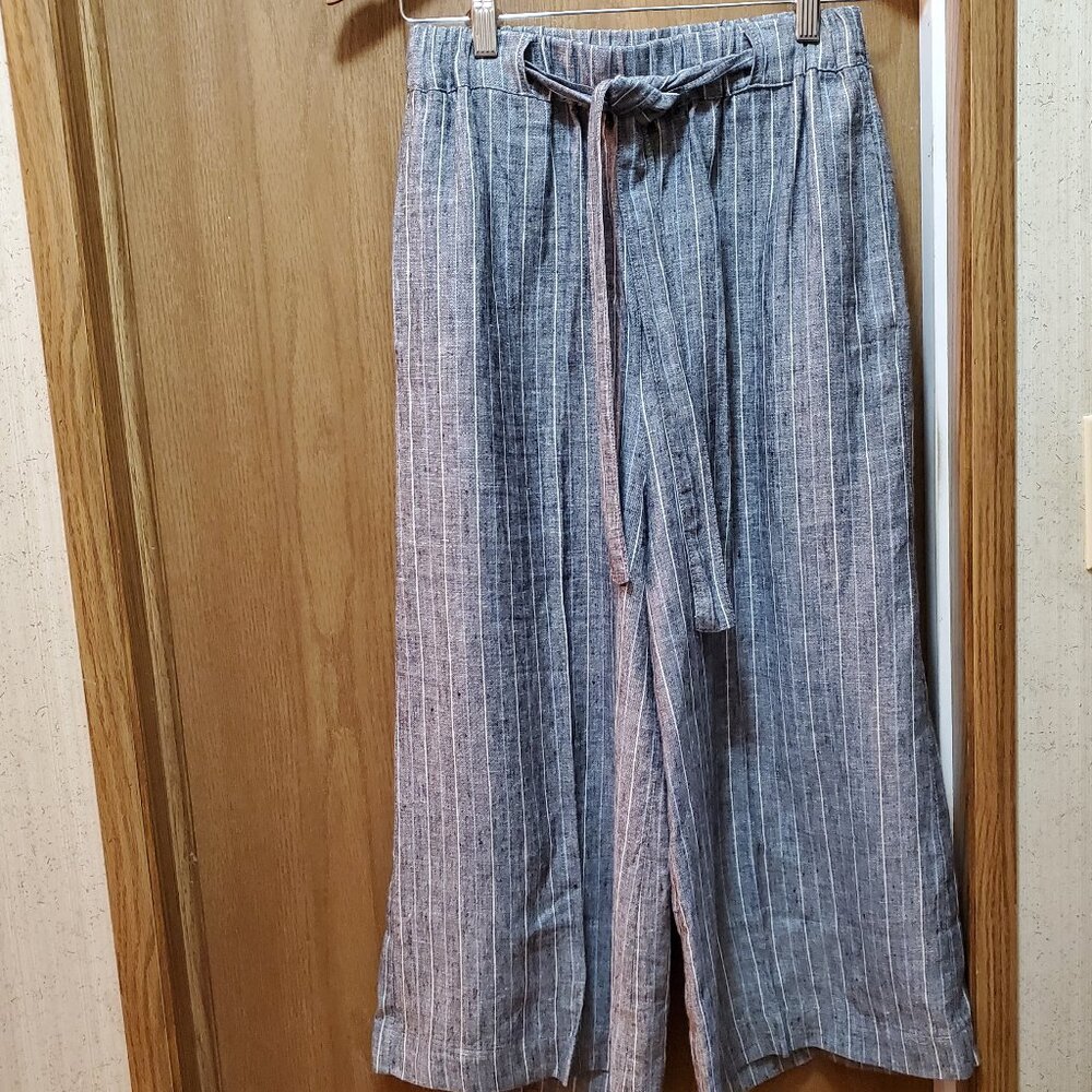 100% linen Pink Martini pant - Picture 2 of 11